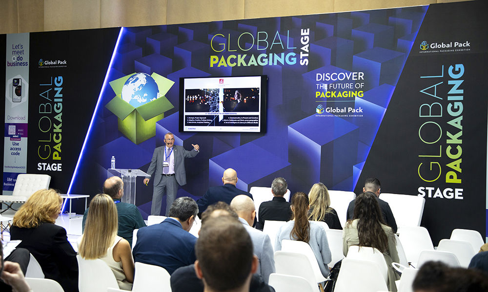 Ομιλία στην Έκθεση Global Pack που διοργανώνεται από τη FORUM